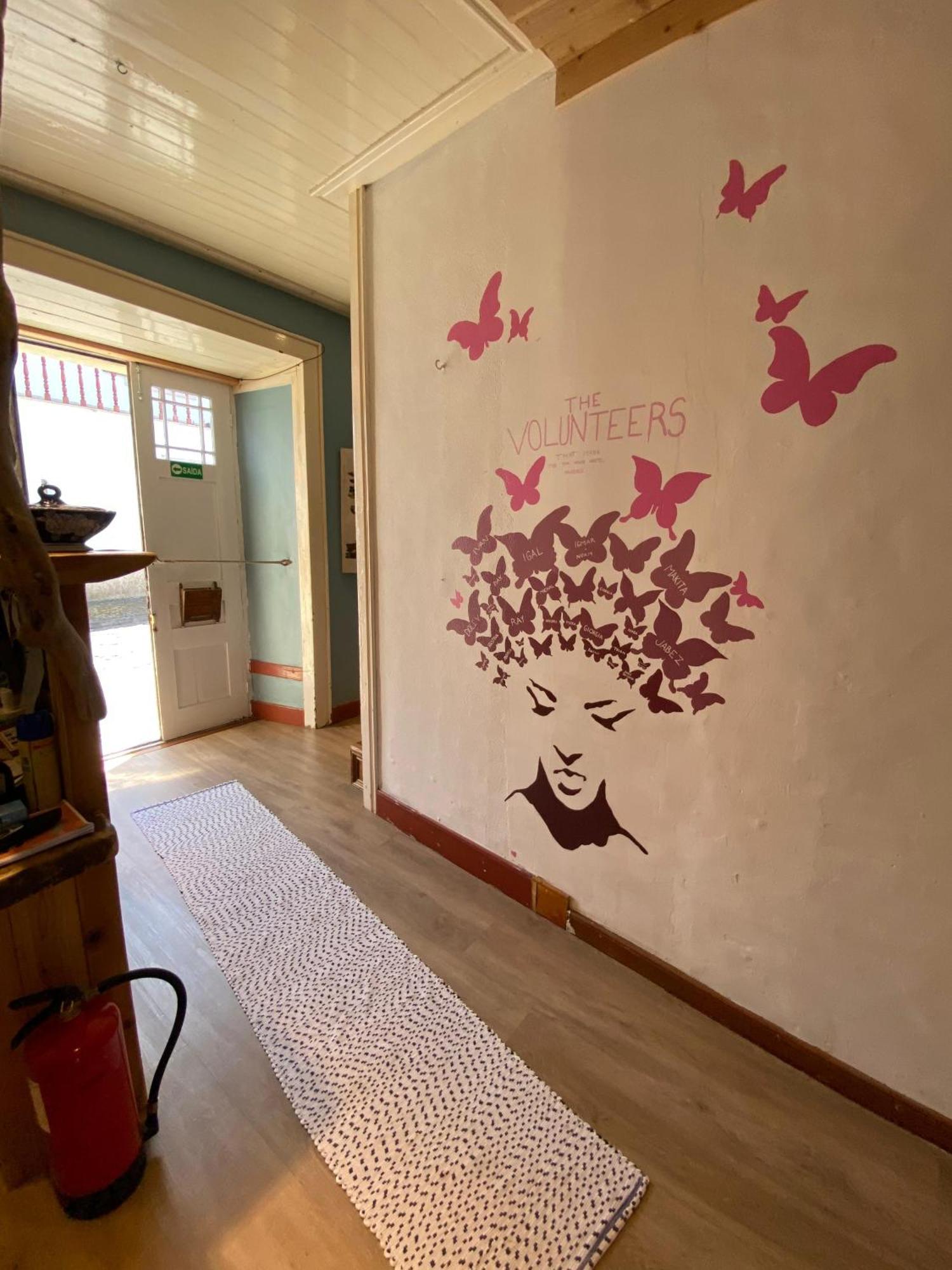 Auberge de jeunesse The Pink House à Faja Grande Extérieur photo